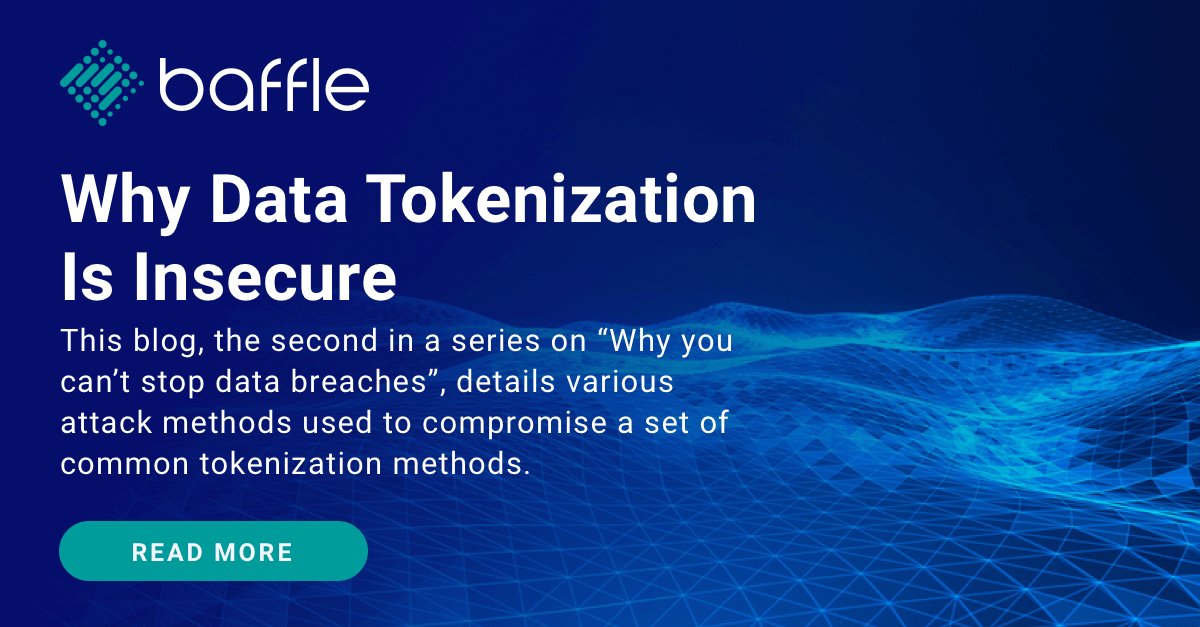 why data tokenization is insecure