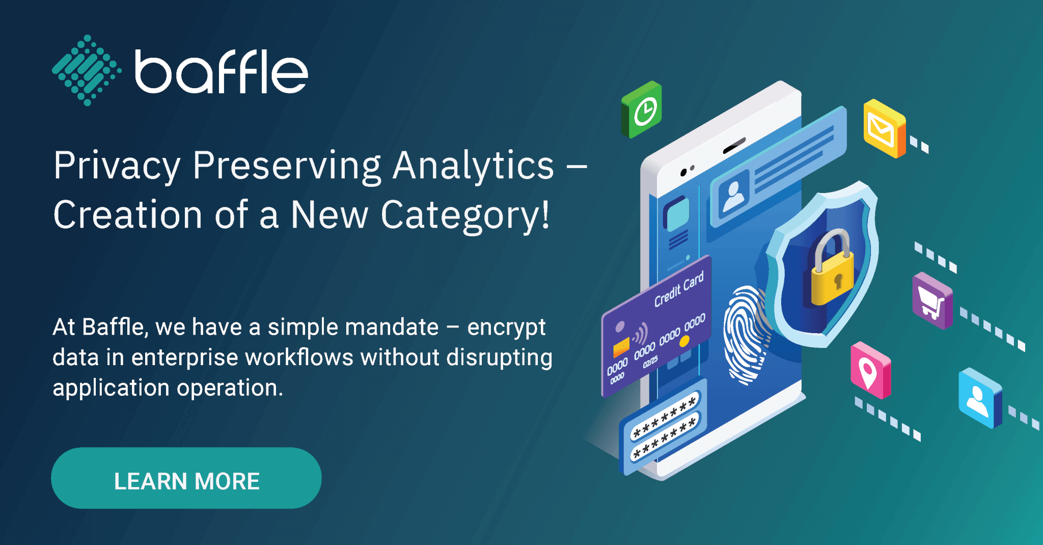 privacy preserving analytics - creation of a new category