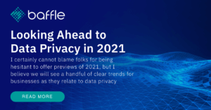 Looking ahead to Data privacy in 2021