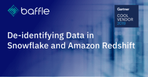 De Identifying Data In Snowflake And Amazon Redshift