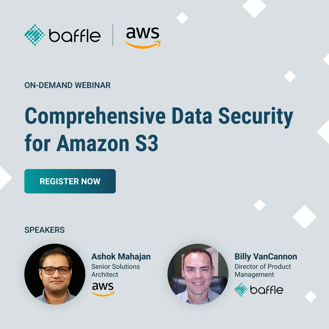 Data Tokenization, De-Identification, Database Encryption - Baffle